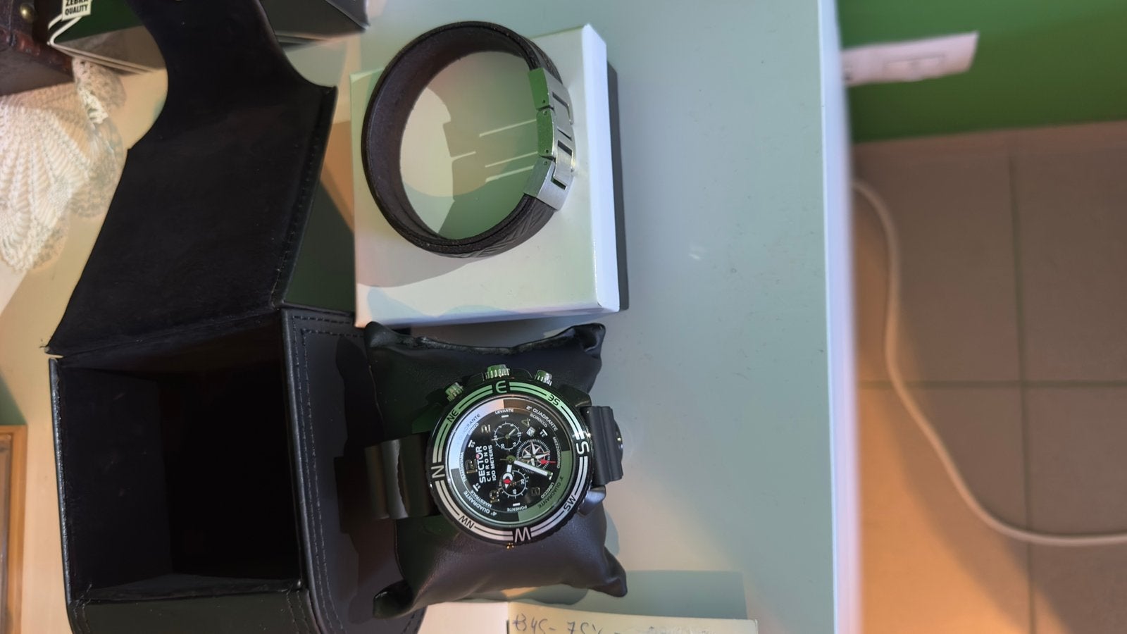 heren horloge nieuw gratis Diesel armband bij, Enlèvement ou Envoi, Neuf
