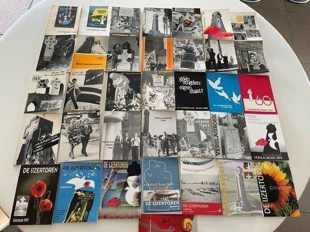 36 Edities  verslagboek IJZERBEDEVAART 14-18 AVV-VVK, Niet van toepassing, Ophalen of Verzenden, Zo goed als nieuw, Landmacht