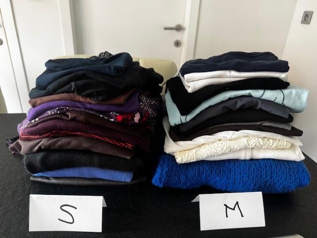 kledingpakket dames S + M 26 stuks!, Ophalen of Verzenden, Zo goed als nieuw, Maat 36 (S)