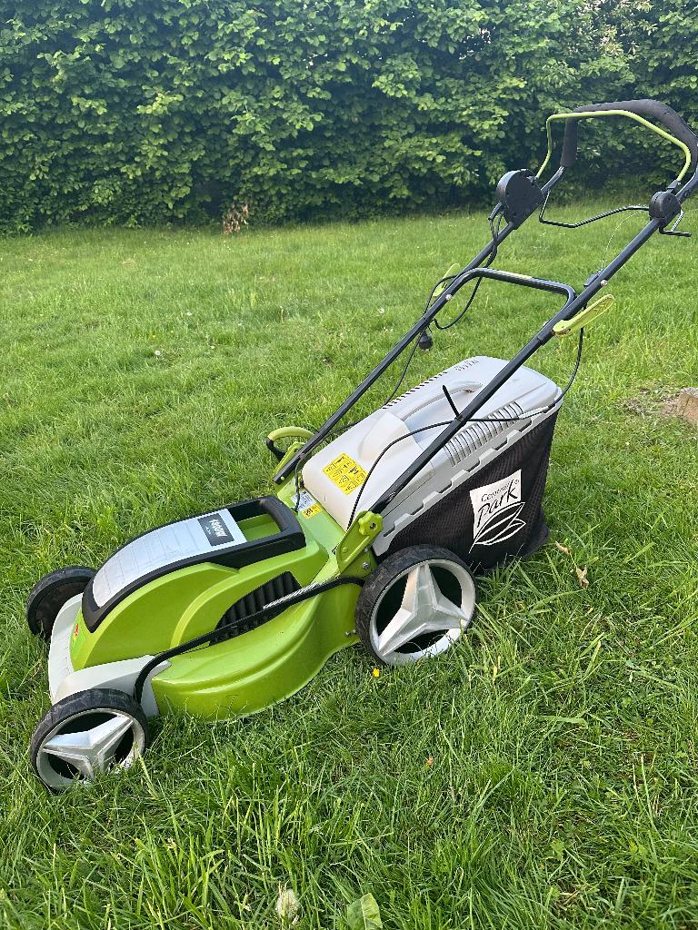 Grasmaaier, Tuin en Terras, Grasmaaiers, Ophalen, Gebruikt, Elektrische grasmaaier, Elektrische starter