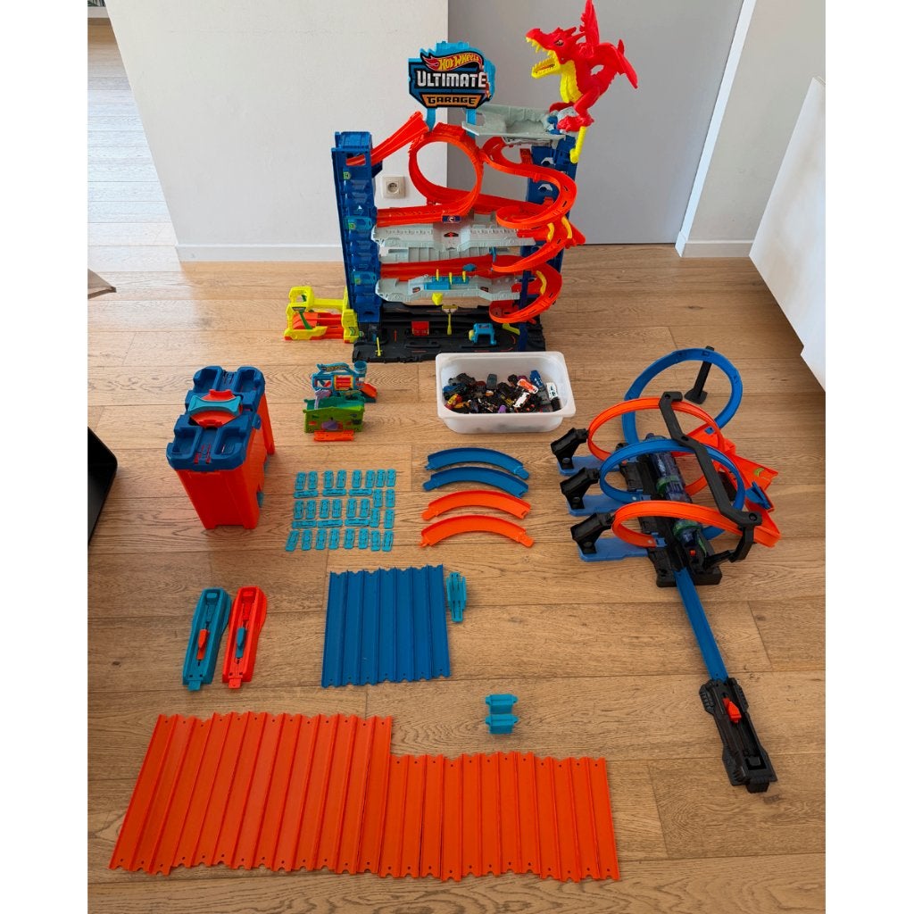 Lot Hot Wheels, Ophalen, Gebruikt, Racebaan, Hot Wheels