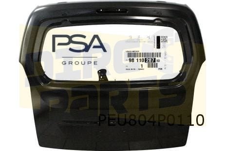 Peugeot Partner achterklep (4/08-) (bij ruit) Origineel! 981, Neuf, Arrière, Citroën, -