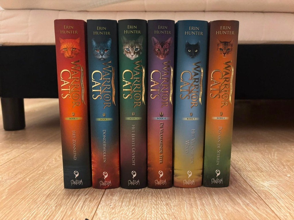 Warrior Cats serie 0 hardcover, Ophalen, Erin Hunter, Zo goed als nieuw, Fictie