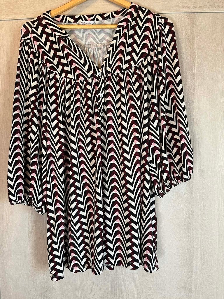 truitje tuniek msmode stretch xl amper gedragen, MS Mode, Ophalen of Verzenden, Shirt of Top