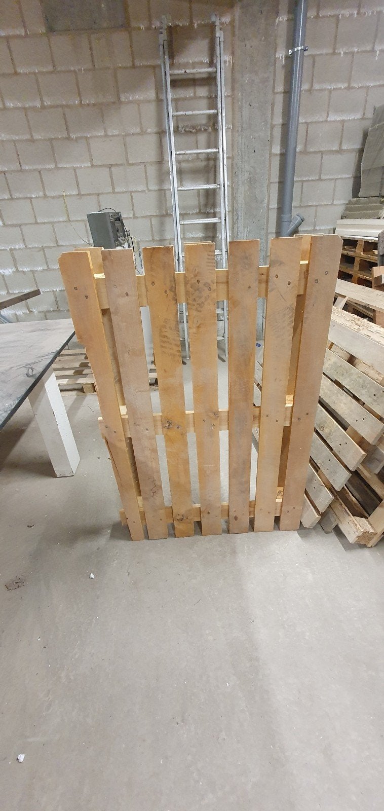 Gratis Houten Paletten, Enlèvement