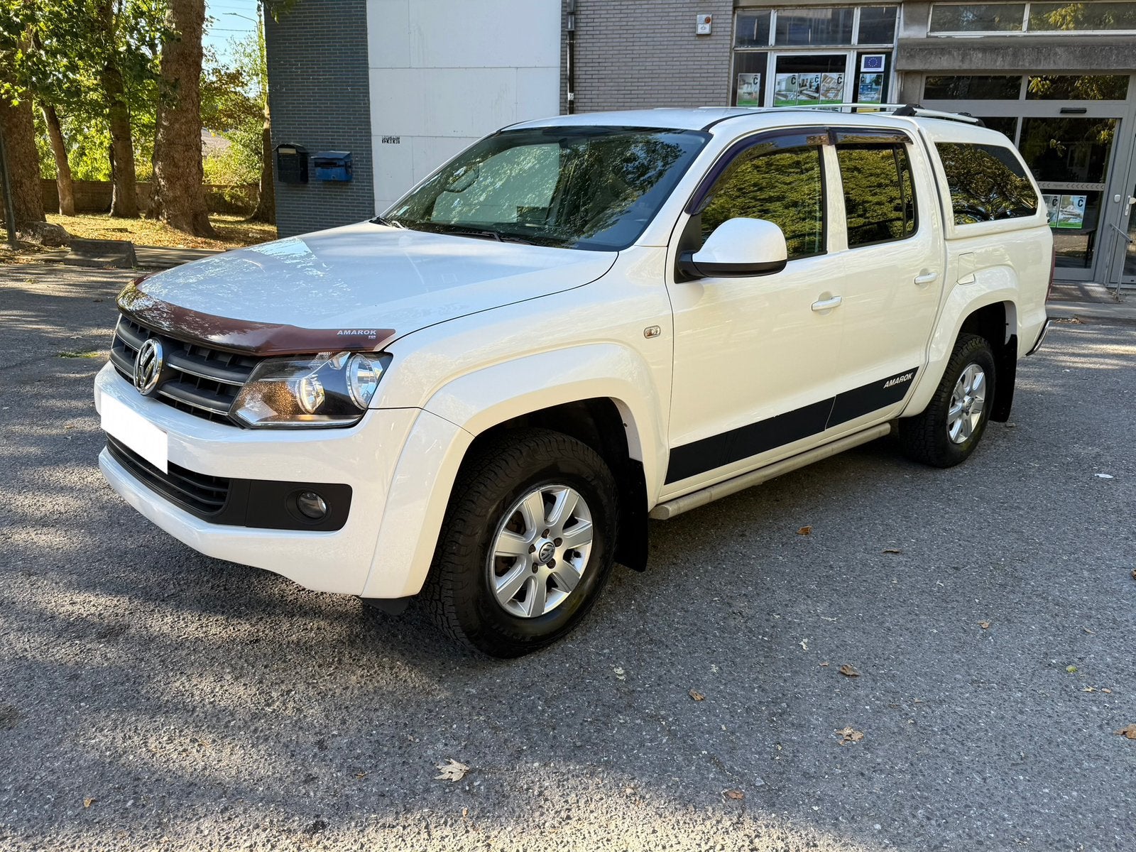 Volkswagen AMAROK 2.0TDi bi turbo 4 motion, Auto's, Stof, 80 g/km, Wit, 120 kW