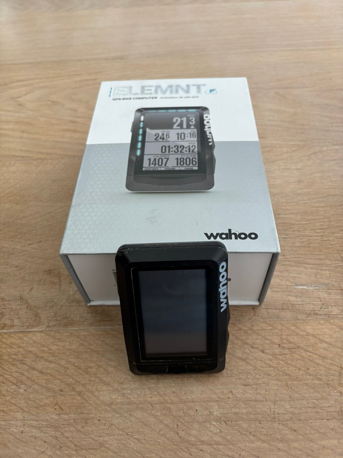 Wahoo Elemnt, Ophalen, GPS, Zo goed als nieuw