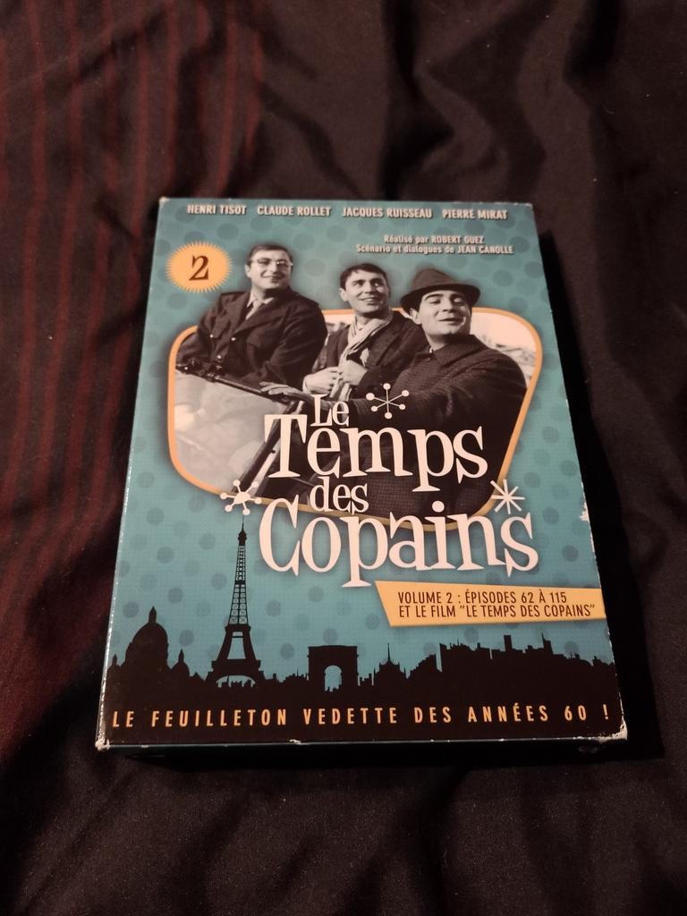 Te koop DVD boxset afleveringen 62 tot 115 Le temps des copa, Boxset, Vanaf 9 jaar, Ophalen of Verzenden, Zo goed als nieuw