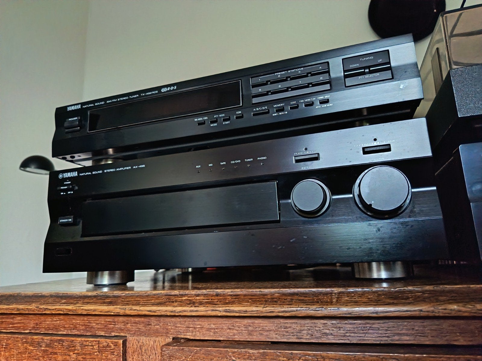 Yamaha AX-496 stereo versterker + TX-492 tuner, Audio, Tv en Foto, Versterkers en Ontvangers, Ophalen, Stereo, Yamaha