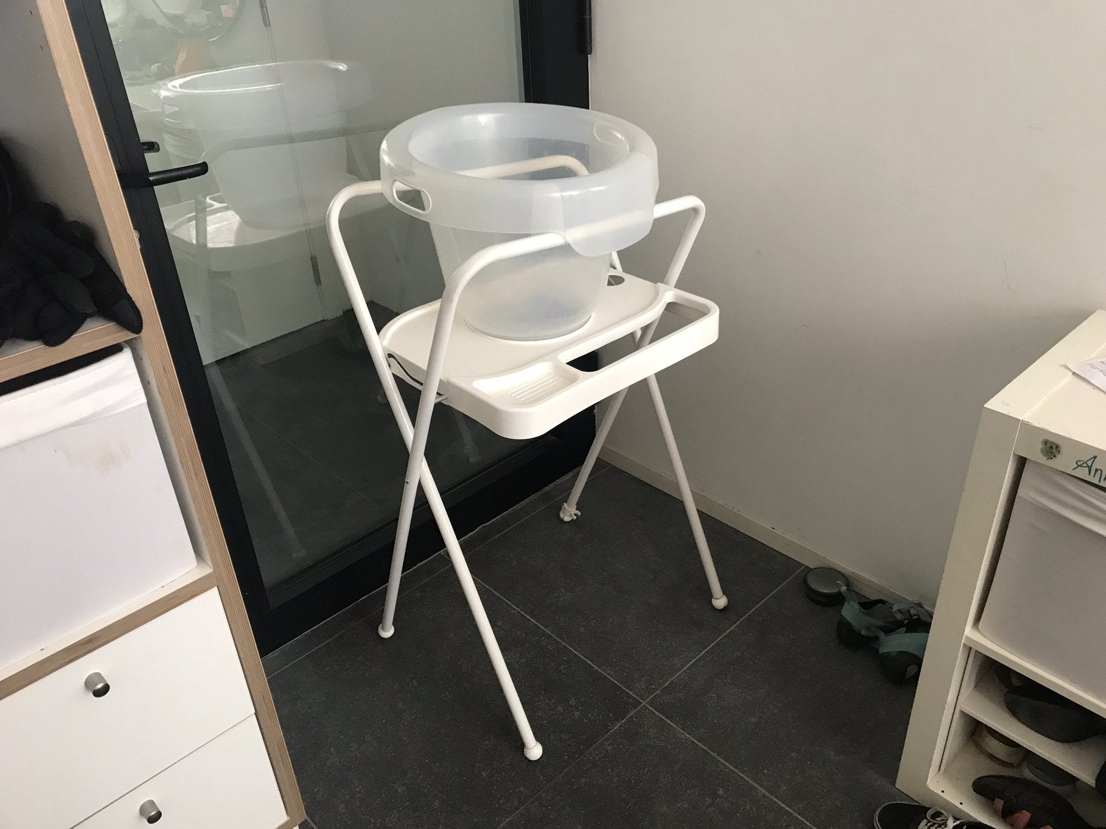 Baignoire abdominale avec support, Autres marques, Enlèvement ou Envoi, Tummy Tub, Utilisé