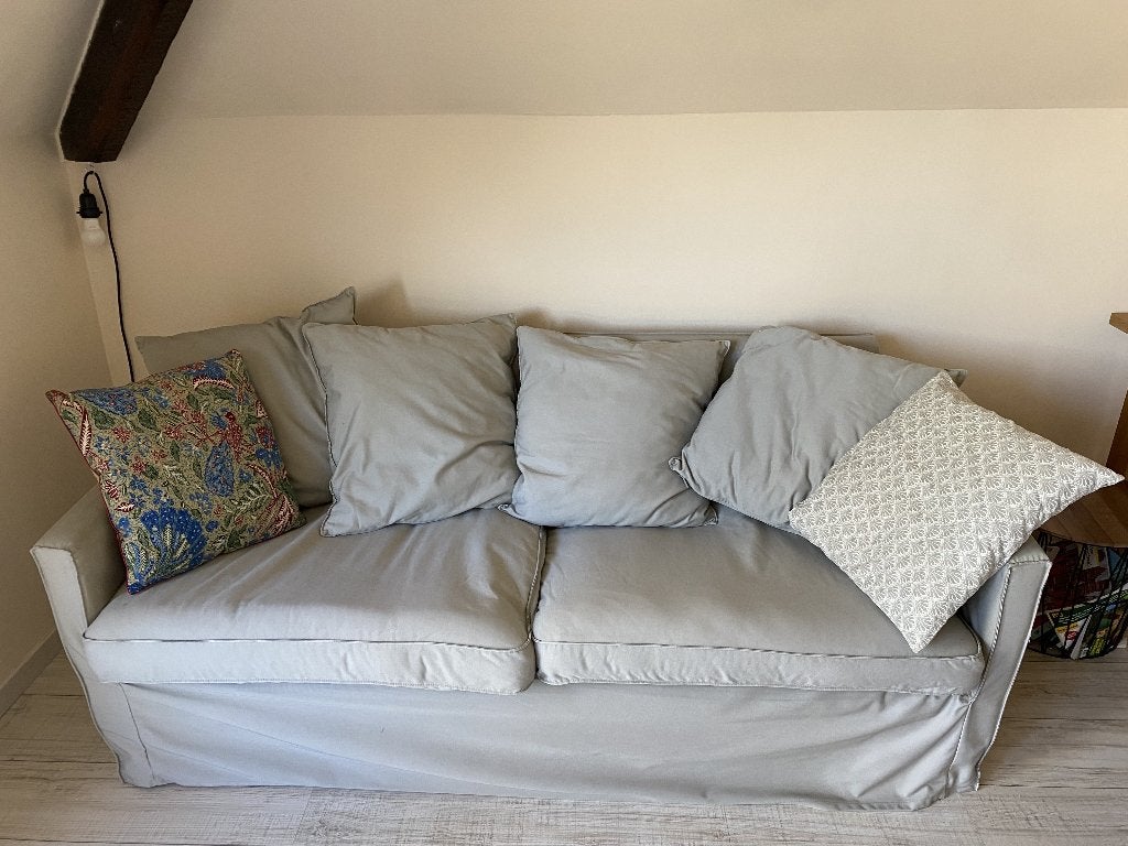 IKEA tweezitsbank, Huis en Inrichting, Zetels | Zetels, Ophalen, Gebruikt, 150 tot 200 cm, Tweepersoons