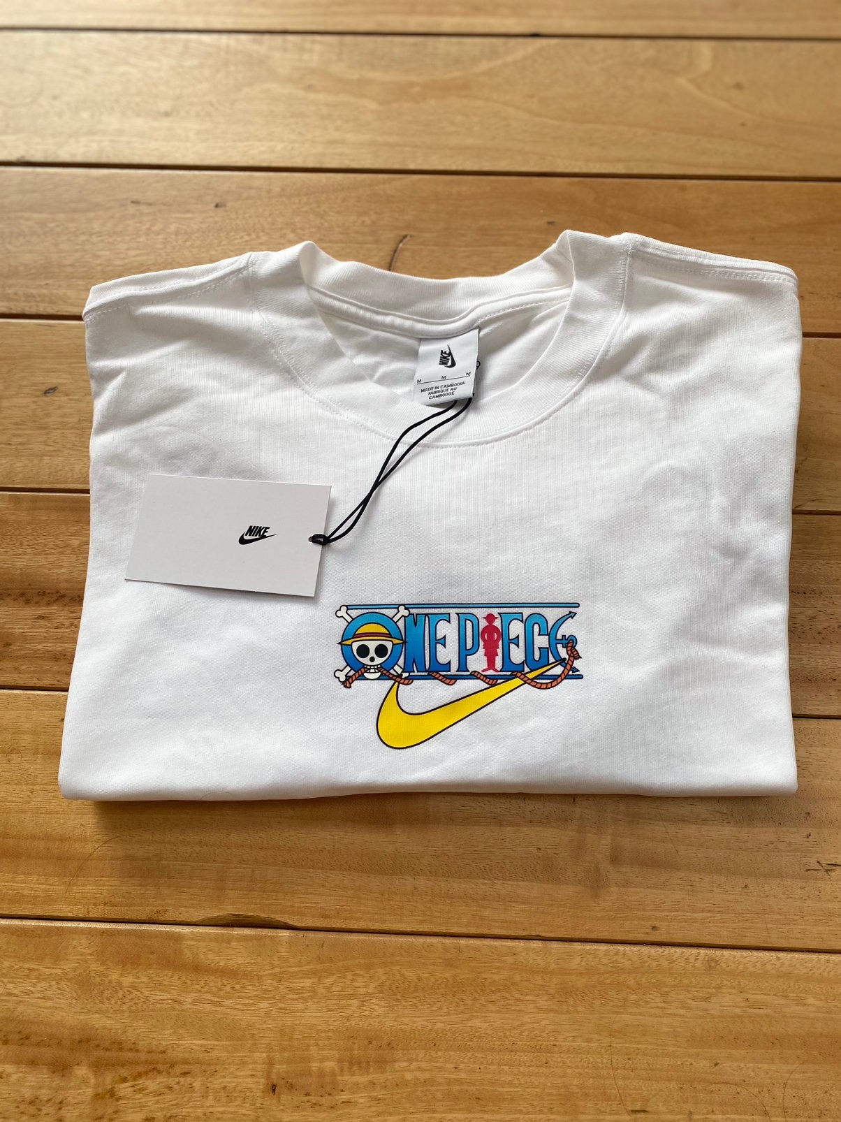 T shirt Nike One Piece Blanc White - Taille M, Vêtements | Hommes, Enlèvement ou Envoi, Neuf, Taille 48/50 (M), Blanc