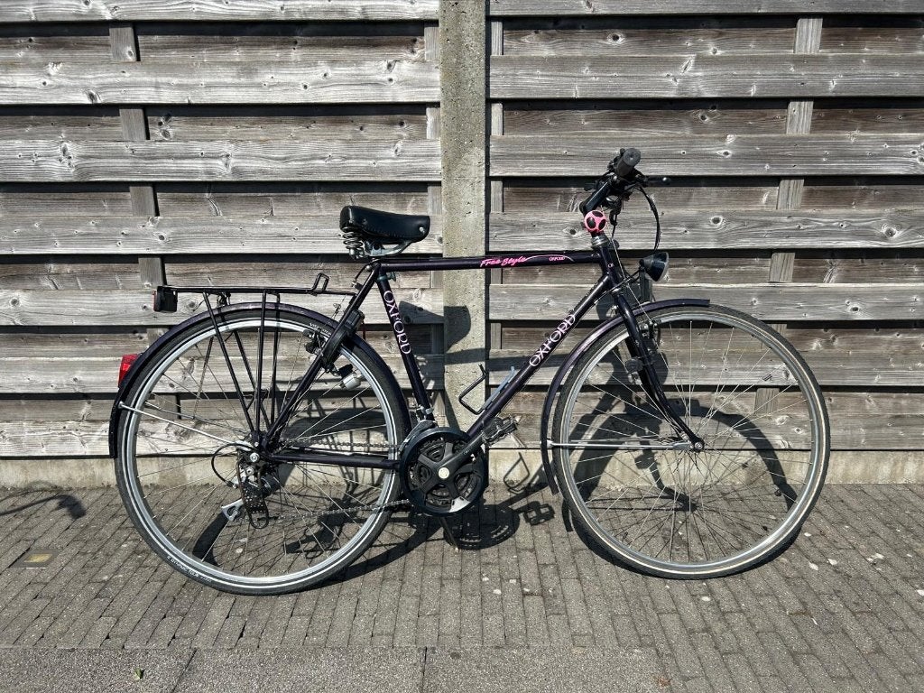 Herenfiets Oxford (prima studentenfiets), Fietsen en Brommers, Gebruikt, Velgrem, Versnellingen, Ophalen