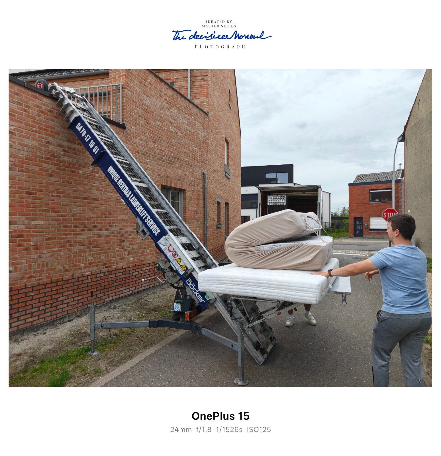 Ladderlift / Verhuislift / Treklift Huren | Verhuizingen 7/7, Bricolage & Construction, Monte-charges, Neuf, Ascenseur de chantier