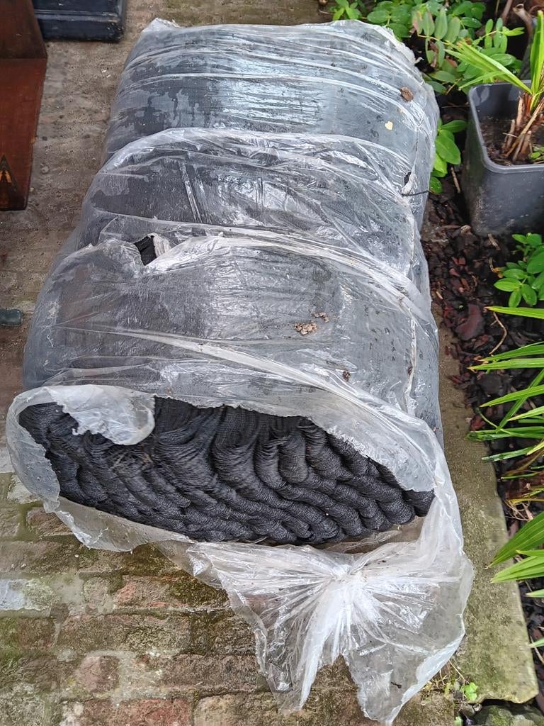 Groot tuinnet, Ophalen