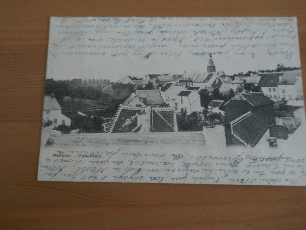 perwez panorama, Ophalen of Verzenden, Gelopen, Waals-Brabant