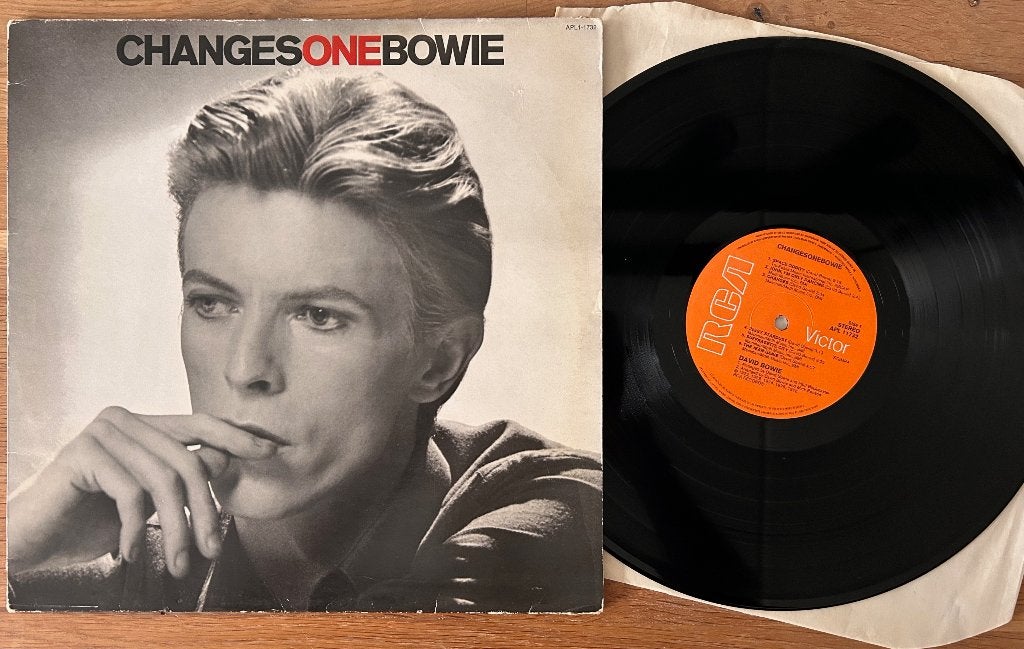 DAVID BOWIE - ChangesOneBowie ( LP; VG+/EX ), Cd's en Dvd's, LP, Gebruikt, Originele persing, Ophalen of Verzenden