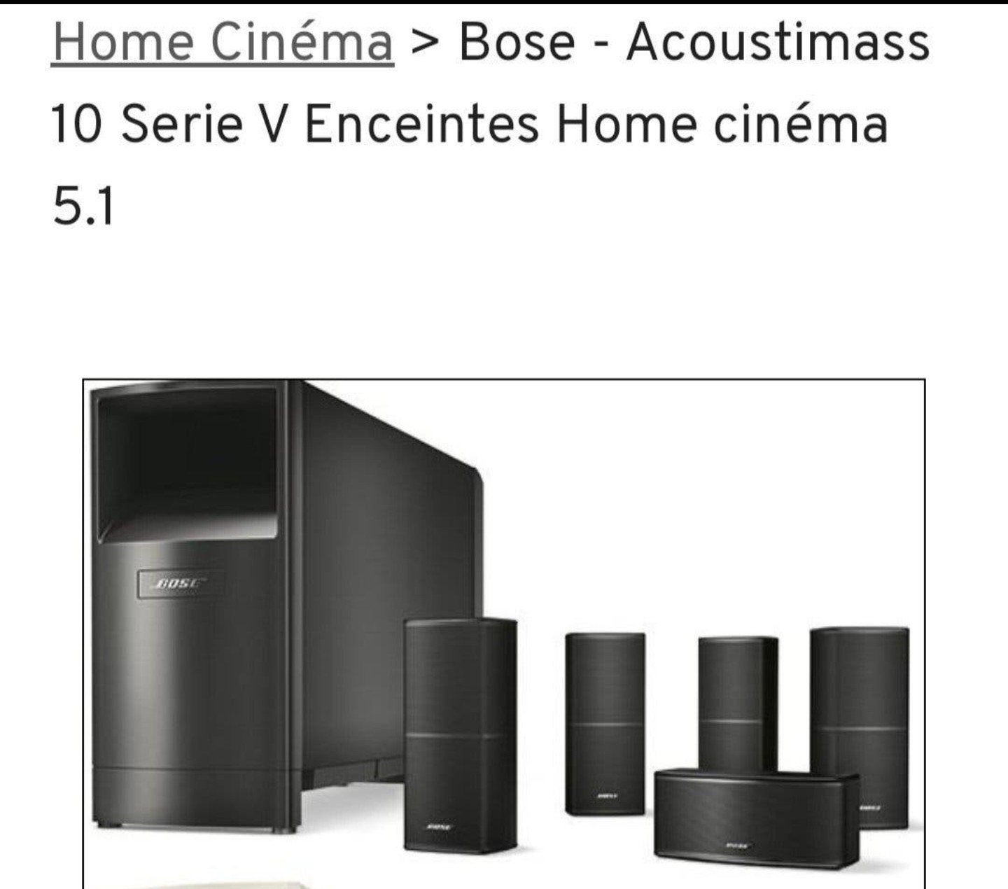 Bose 5.1 thuisbioscoop, Ophalen, Pioneer