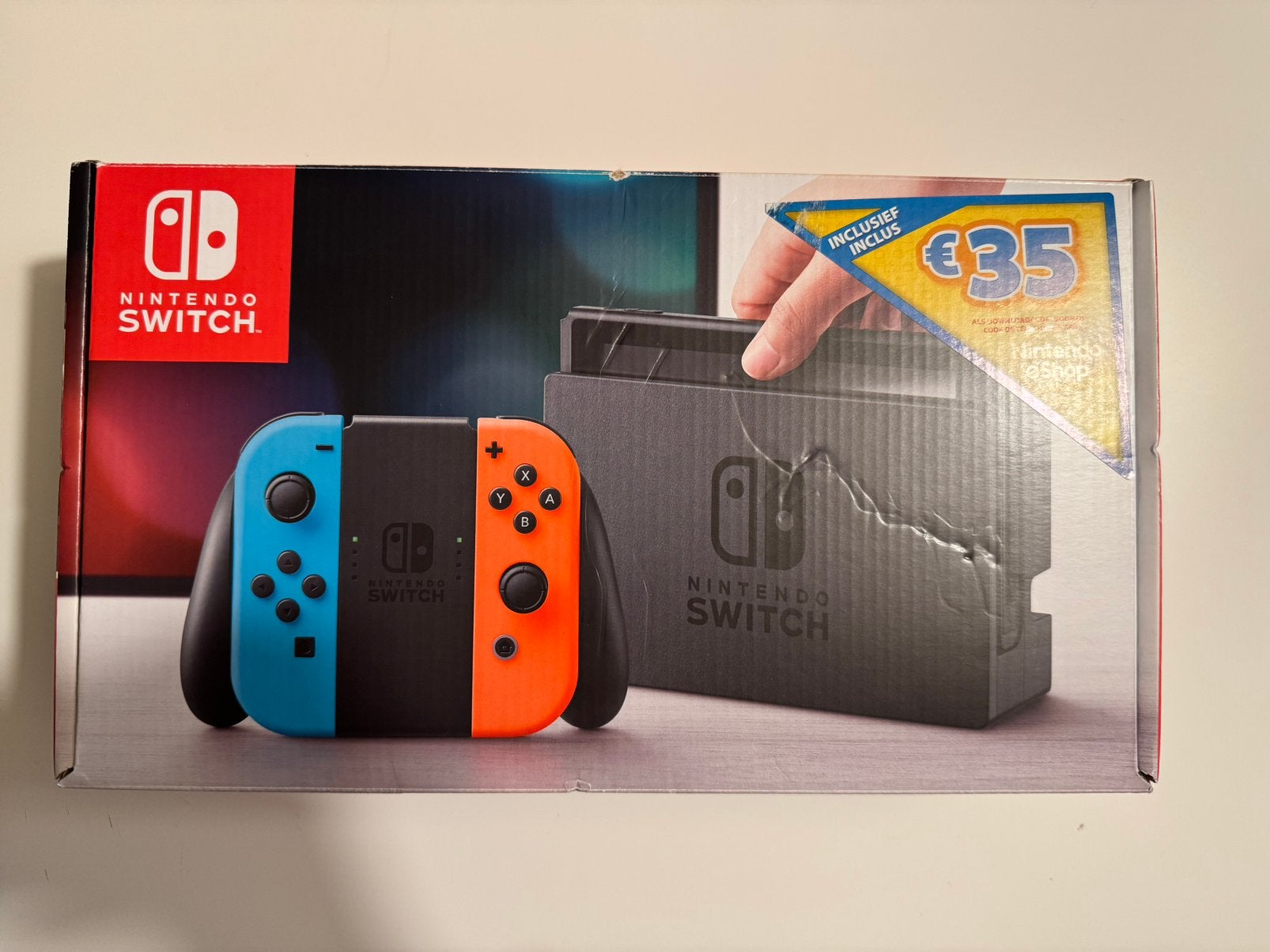 Nintendo Switch + complete raceset, Games en Spelcomputers, Spelcomputers | Nintendo Switch, Ophalen, Met games, Met 2 controllers