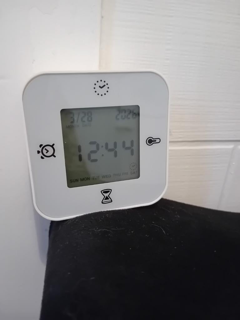 Klokje met thermometer, timer en alarm, Diversen, Ophalen