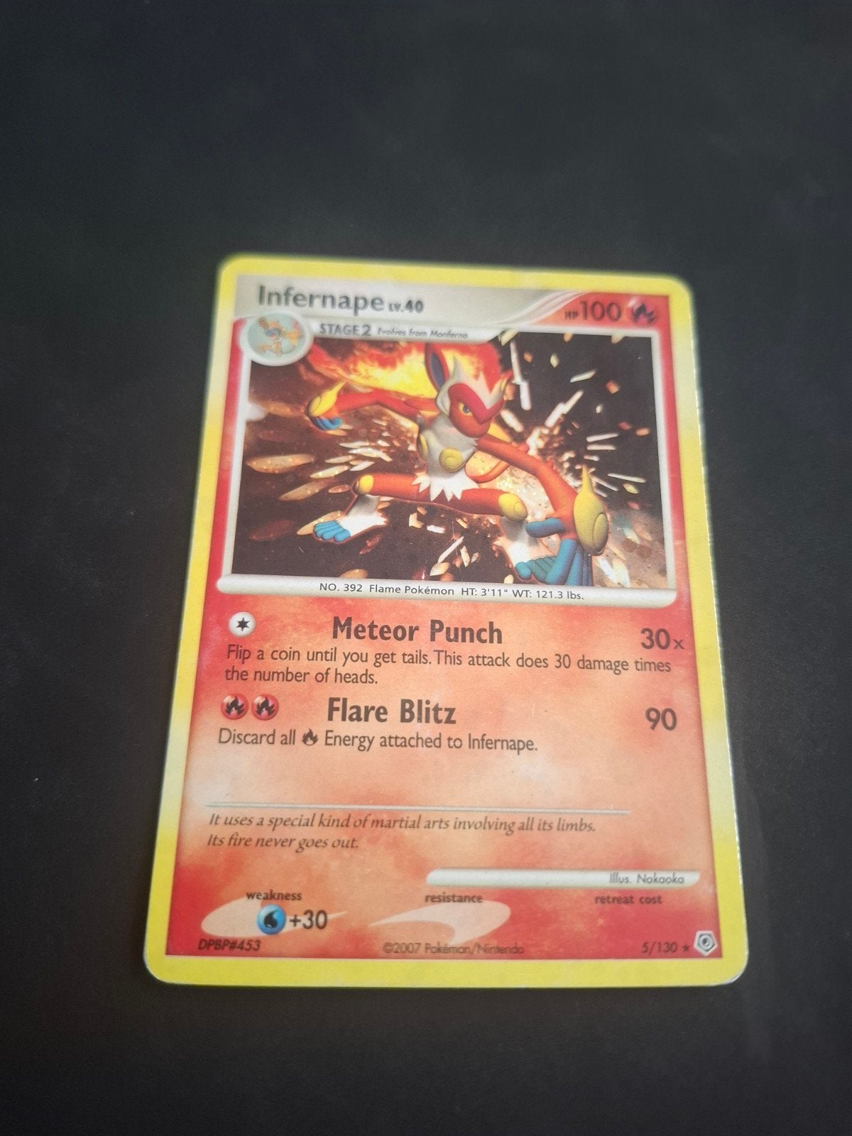 Infernape Lv.40 Pokémon kaart (DPBP#453), Ophalen of Verzenden