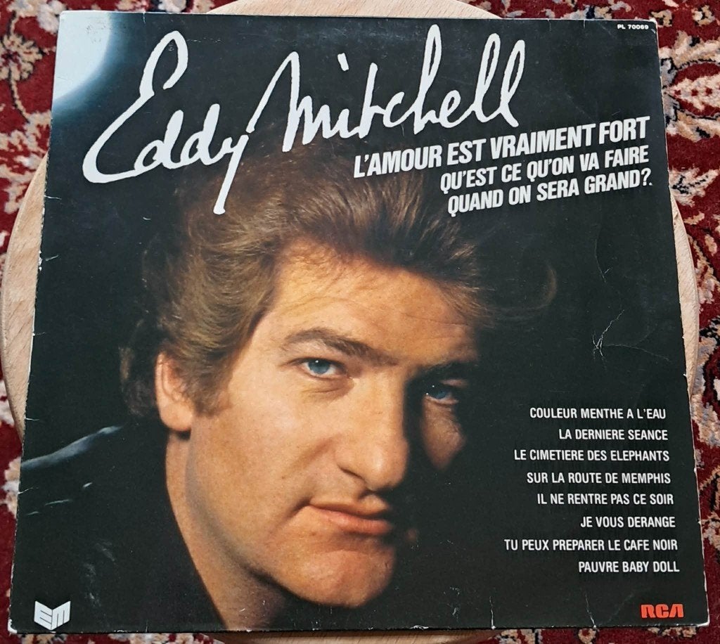Eddy Mitchell - Liefde is echt sterk, Cd's en Dvd's, Gebruikt, 1980 - 1989, Ophalen of Verzenden, Rock-'n-Roll