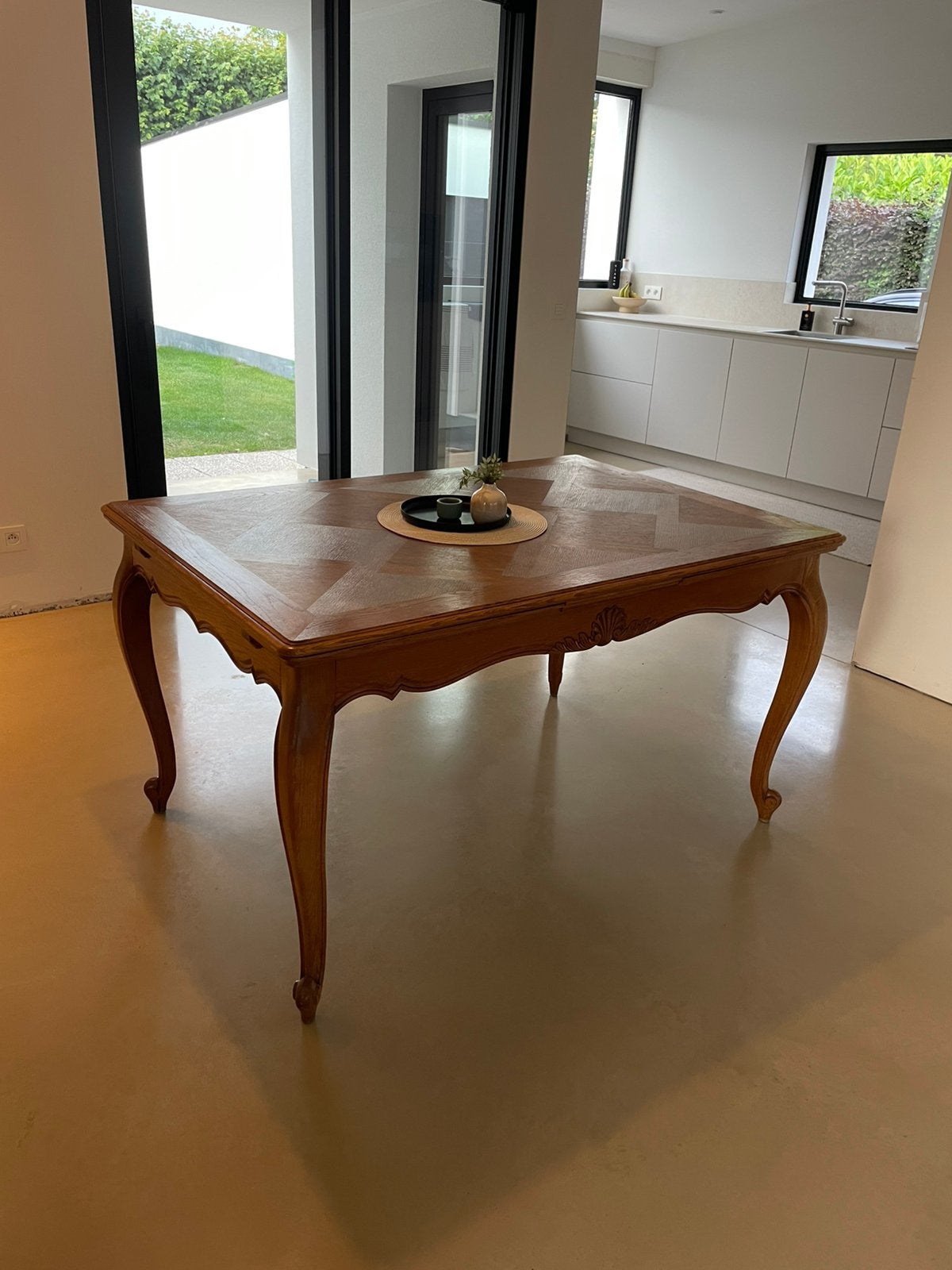 Houten tafel, Huis en Inrichting, Tafels | Eettafels, Ophalen