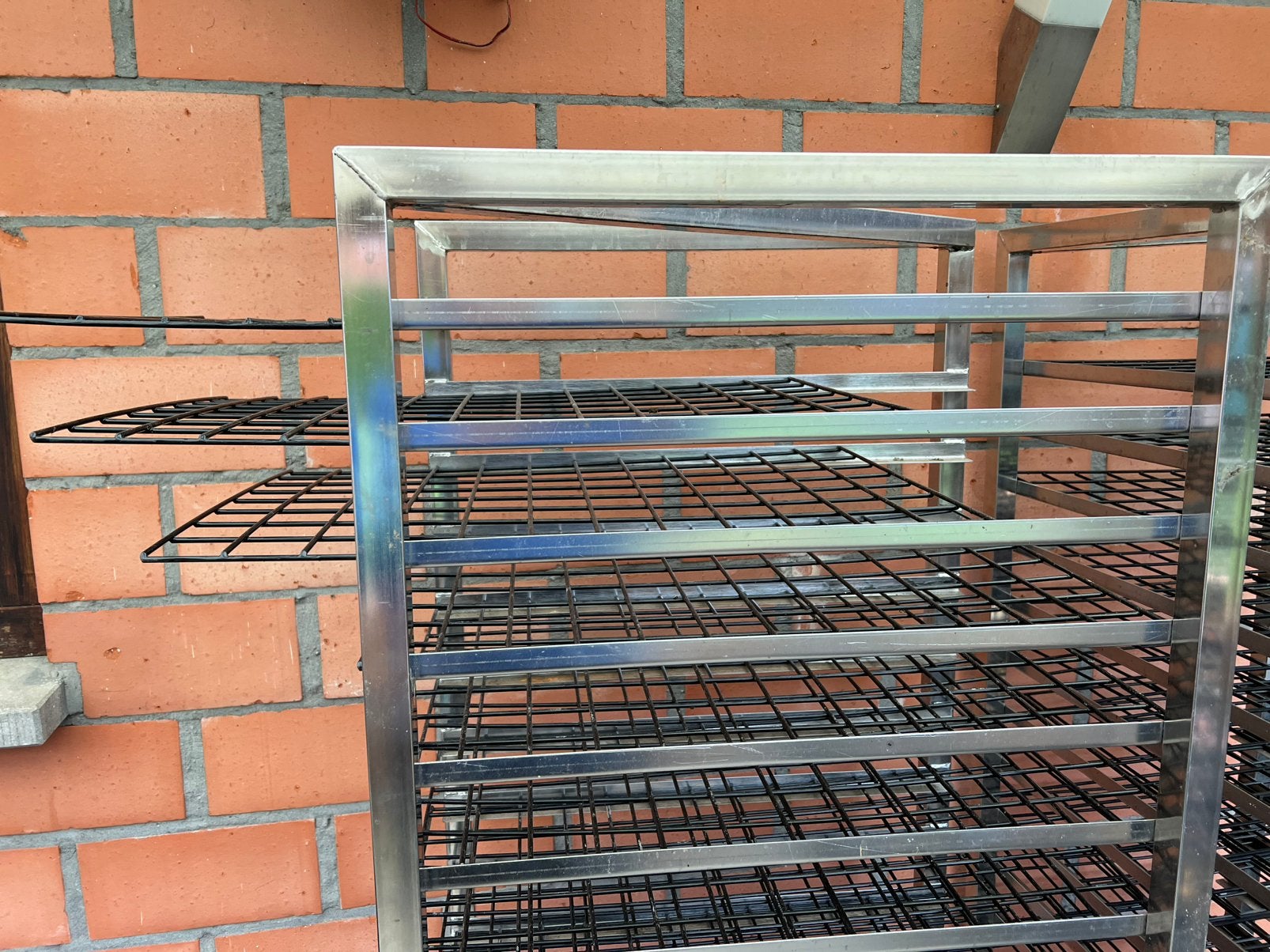 Inox taartrekken, Dieren en Toebehoren, Ophalen, Gebruikt