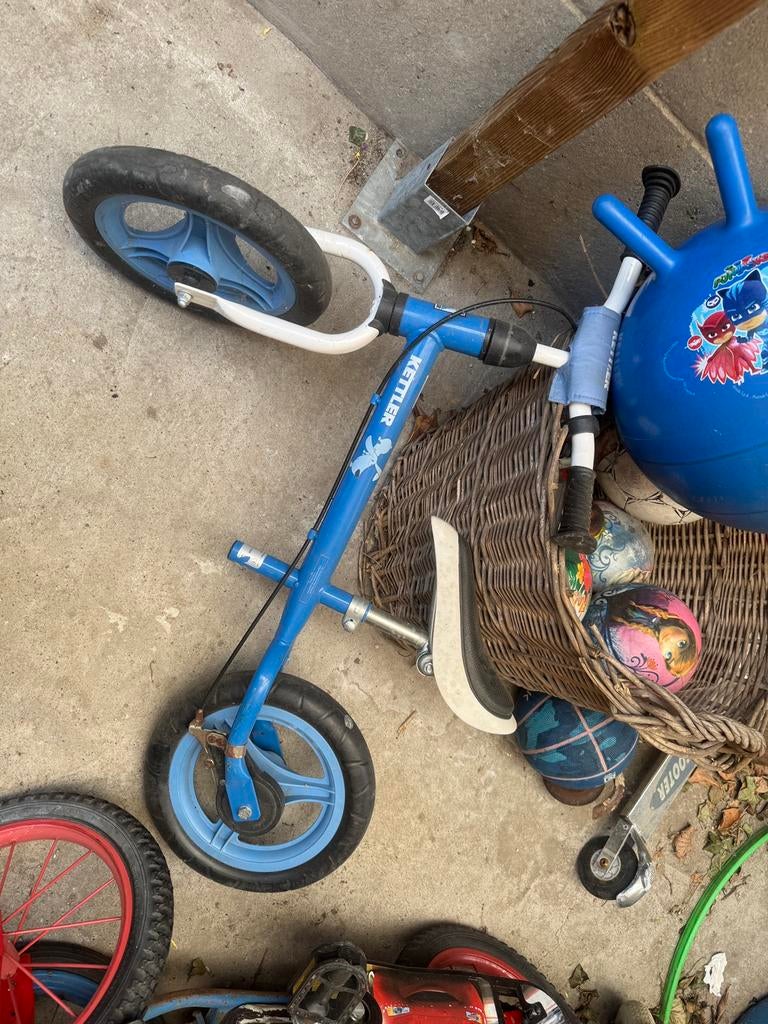 Loopfiets kettler, Kinderen en Baby's, Speelgoed | Buiten | Voertuigen en Loopfietsen, Ophalen, Gebruikt, Loopfiets