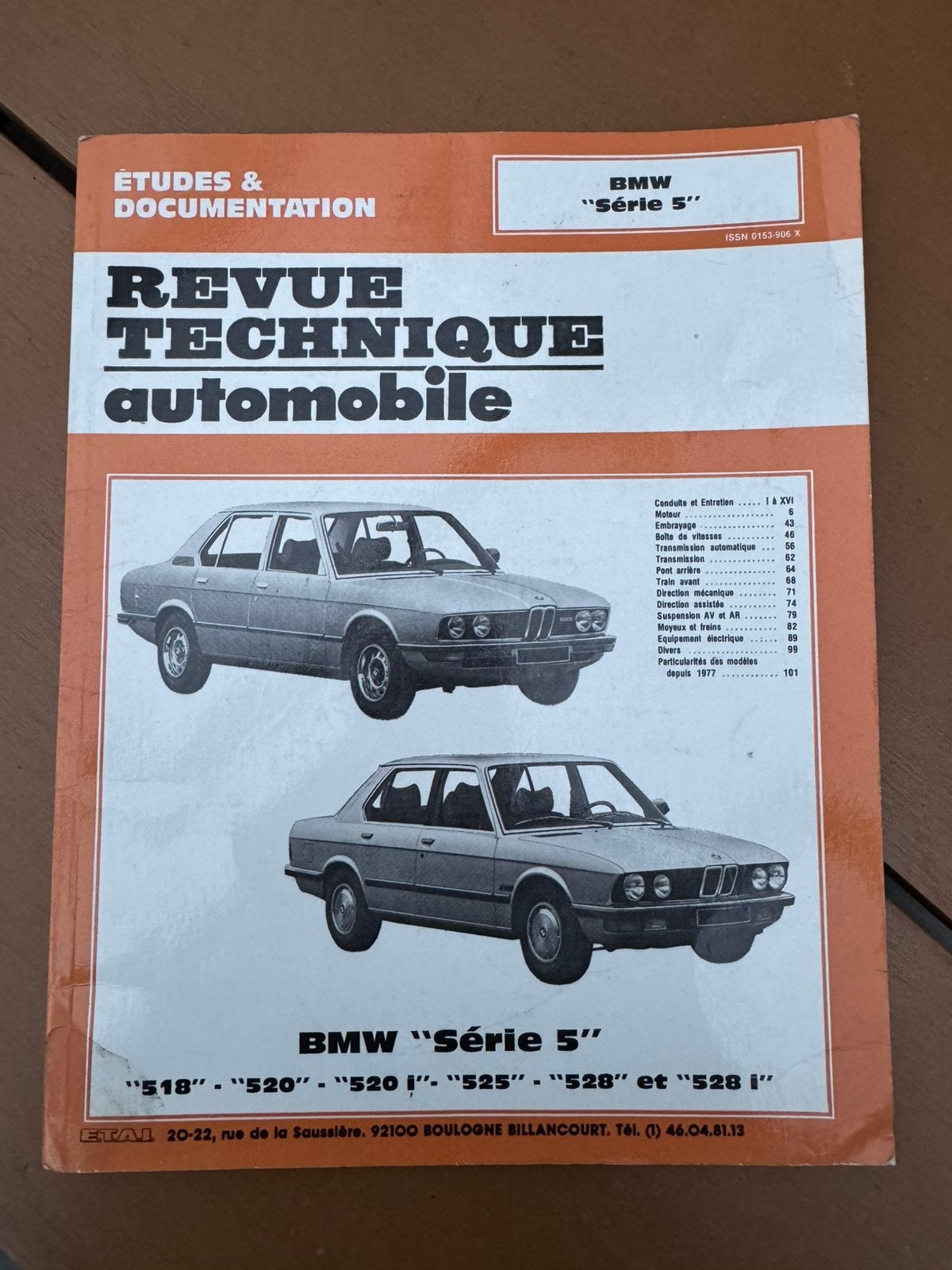 Revue technique automobile, Enlèvement ou Envoi
