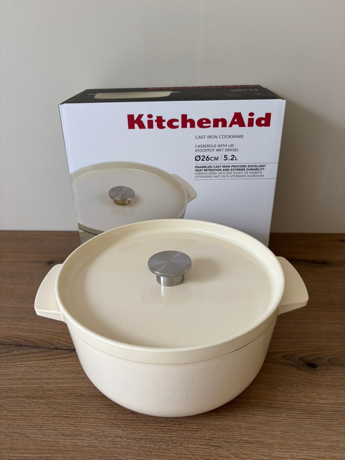 KitchenAid gietijzeren pot, Ophalen, Gietijzer, Pot, Bus of Blik, Nieuw