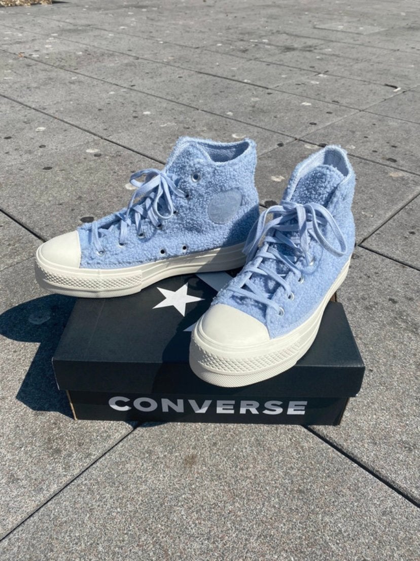 Converse Chuck Taylor All Star Platform High Cozy, Vêtements | Hommes, Neuf, Enlèvement, Bleu, Baskets