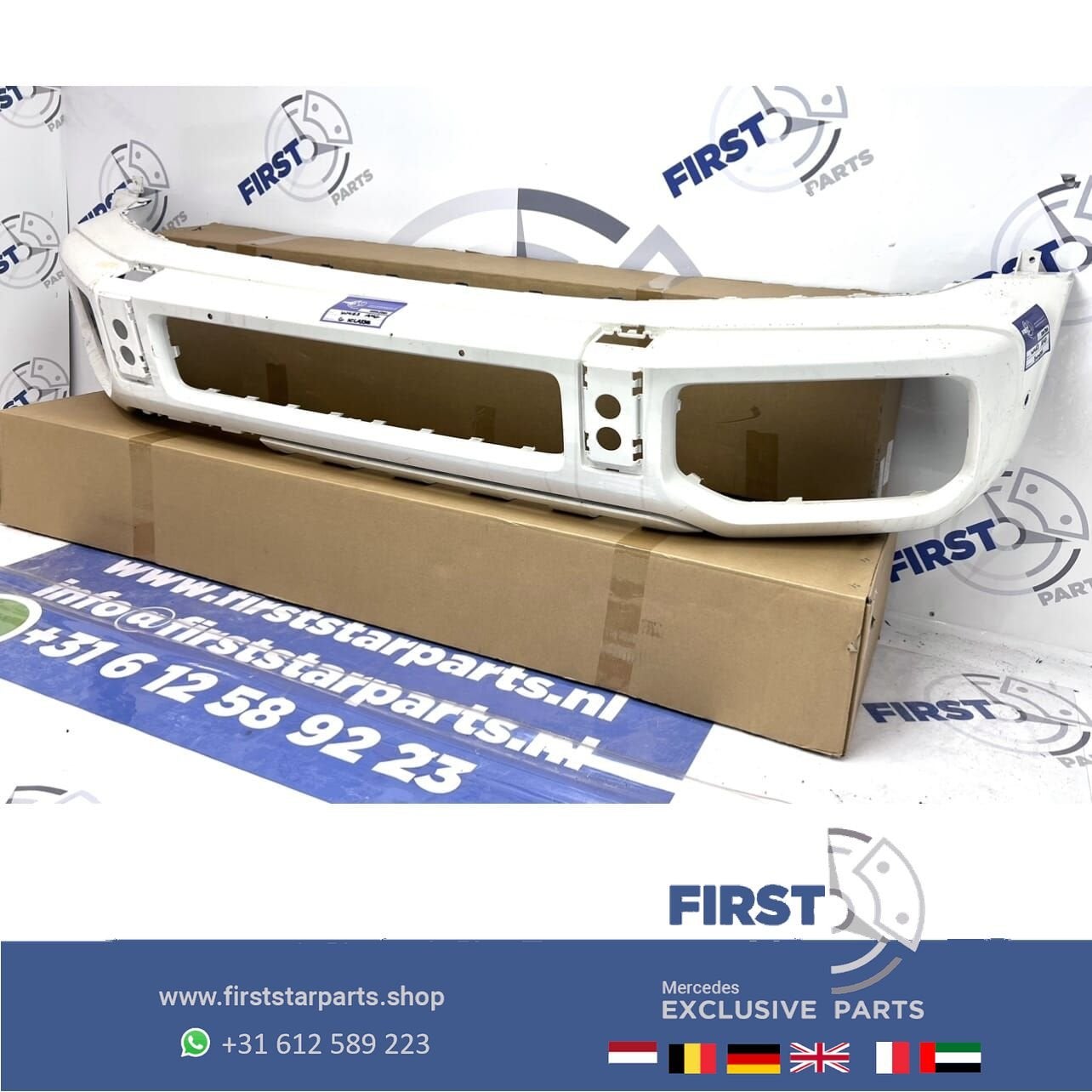 W463 G KLASSE G63 AMG VOORBUMPER origineel Mercedes AMG 63 G, Auto-onderdelen, Gebruikt, -, Voor, Ophalen of Verzenden