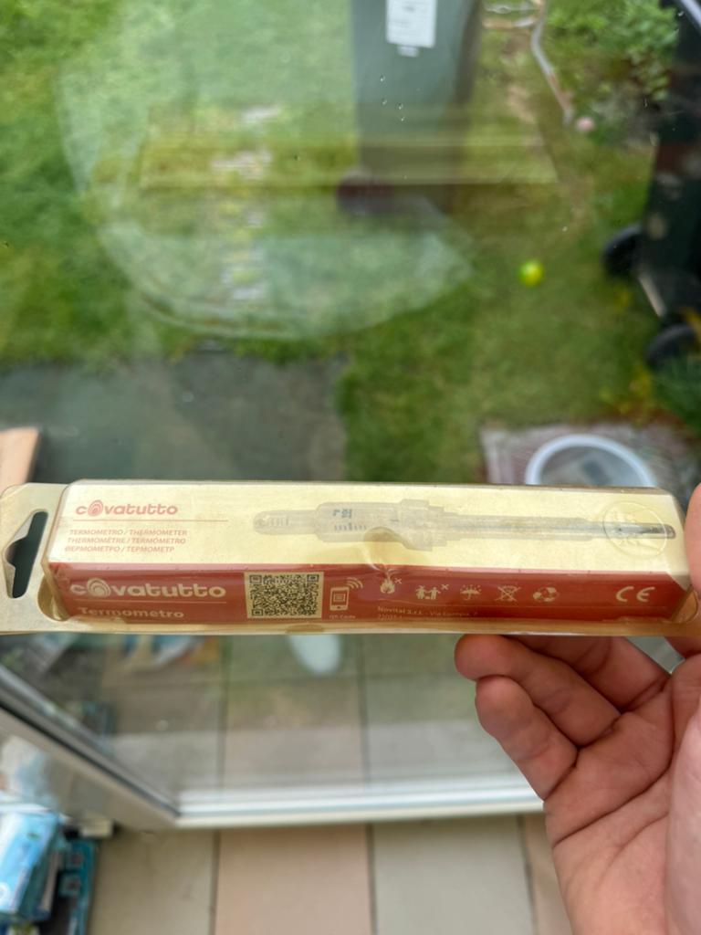 Novital Covatutto broedkast thermometer( nieuw), Enlèvement, Comme neuf