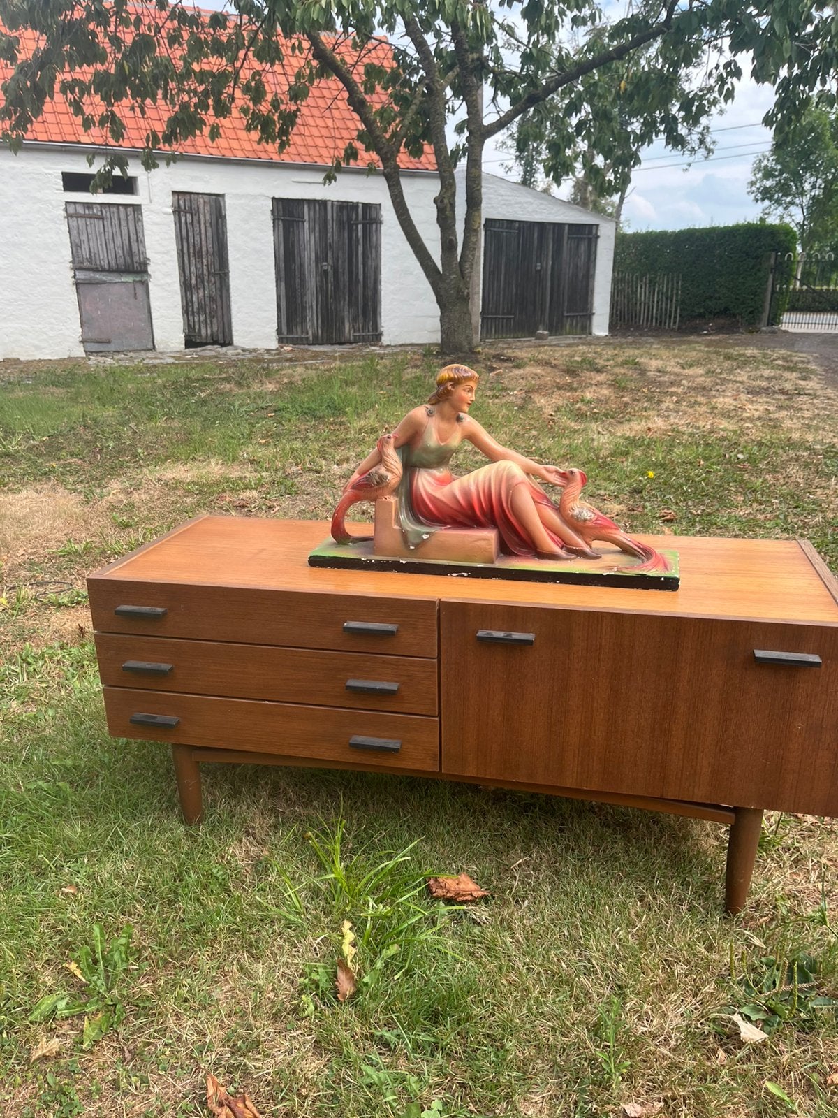 Vintage beeld, Ophalen, Beeld