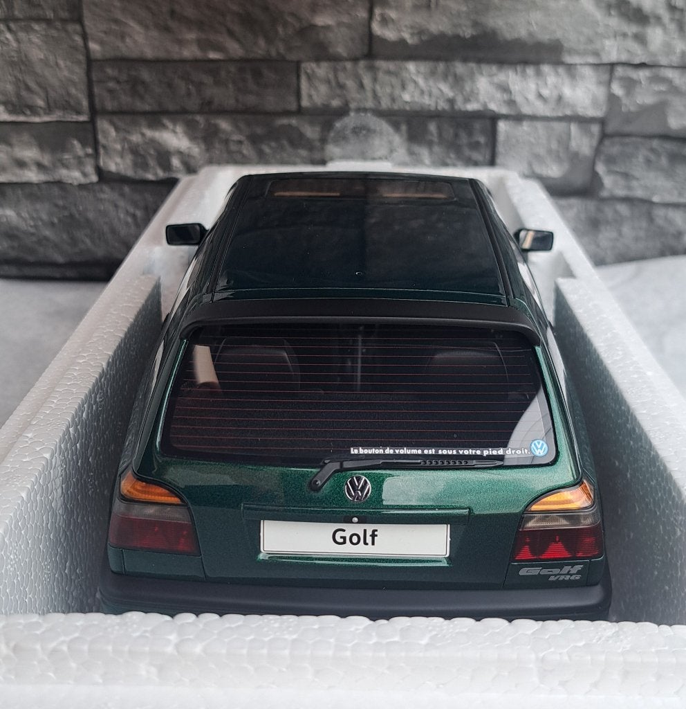 Volkswagen Golf III VR6 Carat Dragon Green 1/12ème, Hobby & Loisirs créatifs, Voitures miniatures | 1:18, Neuf, OttOMobile, Enlèvement ou Envoi