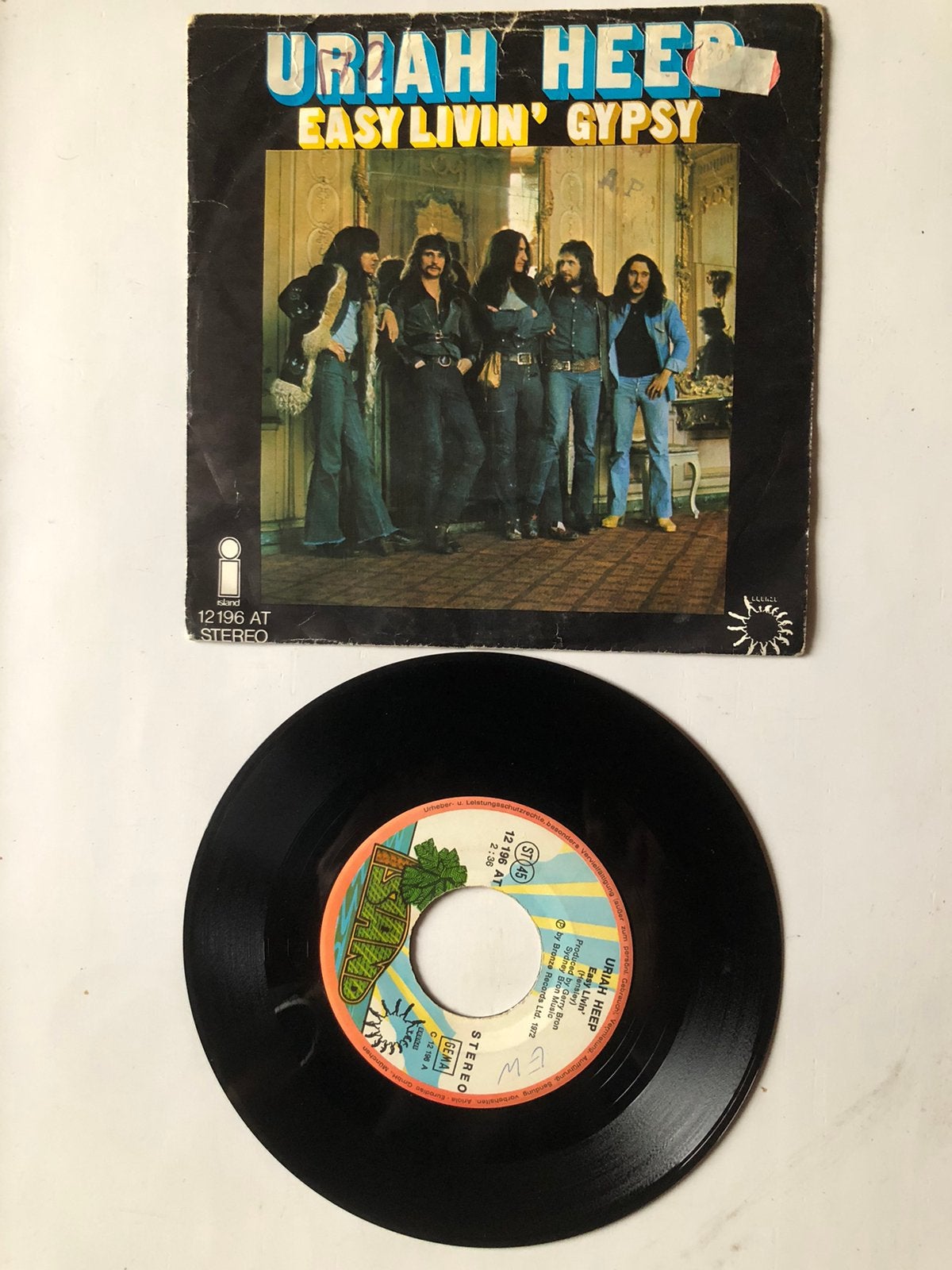 Uriah Heep: easy livin' ( 1972), Verzenden, Gebruikt
