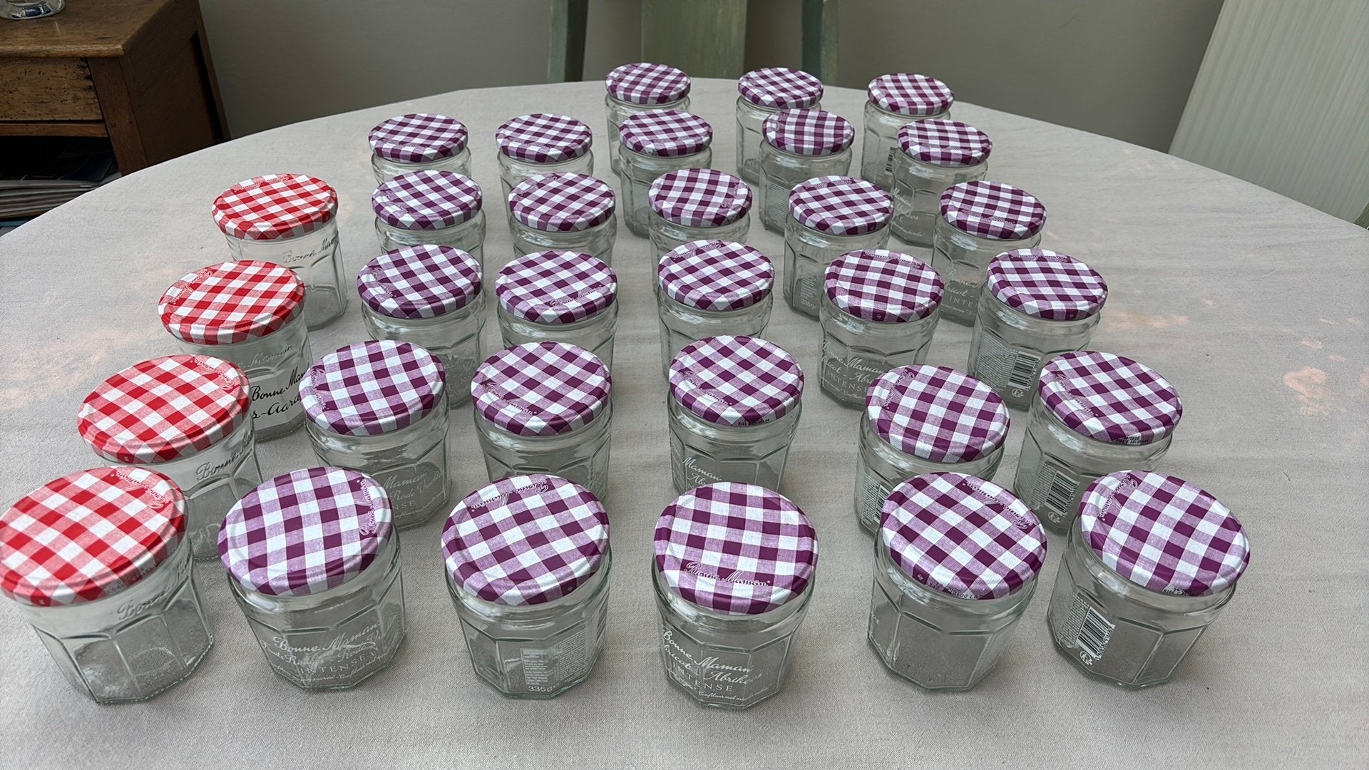 Bocaux confiture bonne maman, Enlèvement, Comme neuf