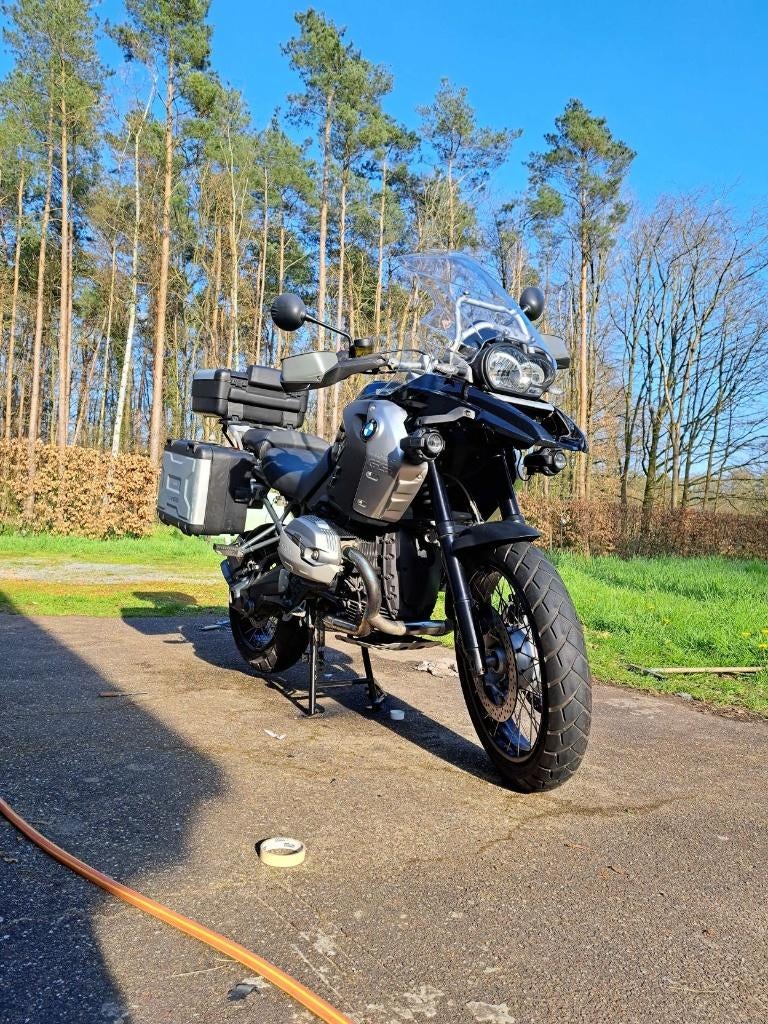 BMW R1200GS triple black, Motoren, 2 cilinders, Handvatverwarming, Motorrijbewijs A, Gebruikt