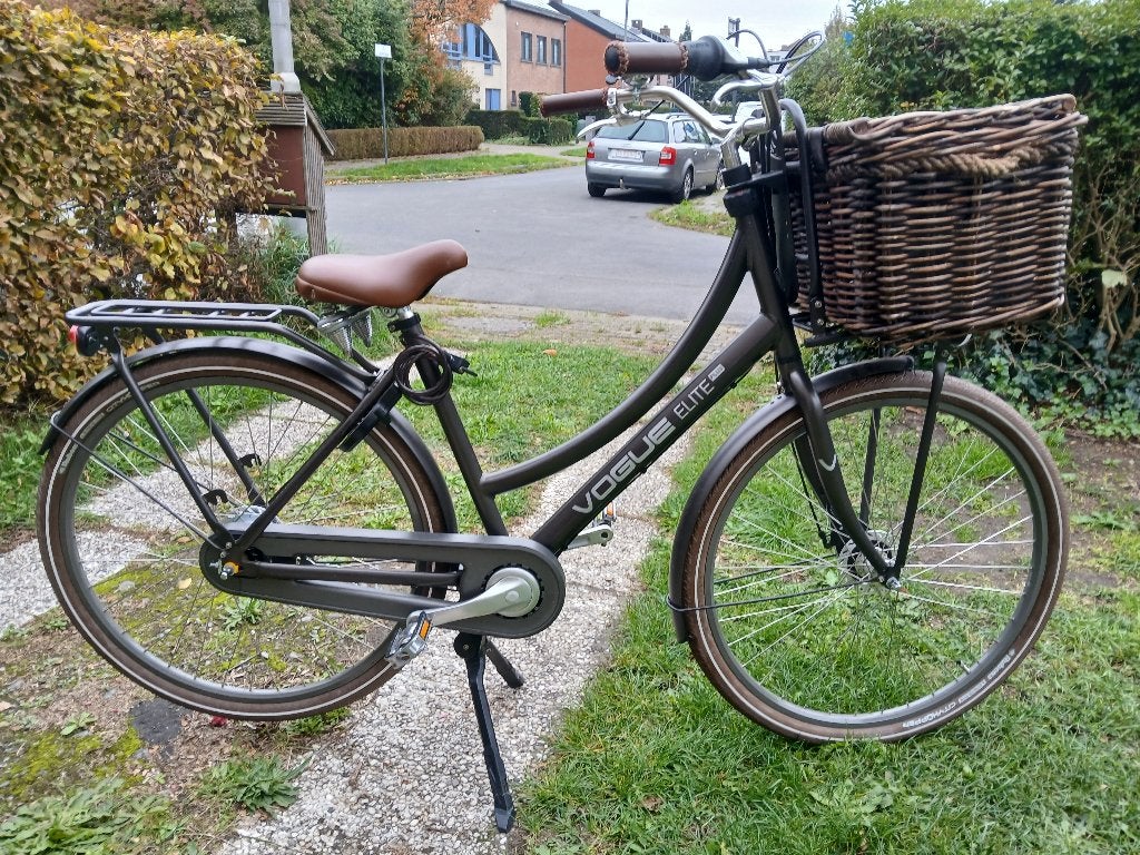 nieuwe damesfiets vogue elite plus met rieten mand, Fietsen en Brommers, Overige merken, 47 tot 50 cm, Versnellingen, Nieuw