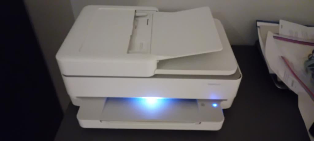 HP PRINTER ENVY 6432e, Computers en Software, Printers, Zo goed als nieuw, Printer, Inkjetprinter, Faxen, Kleur printen, Kopieren