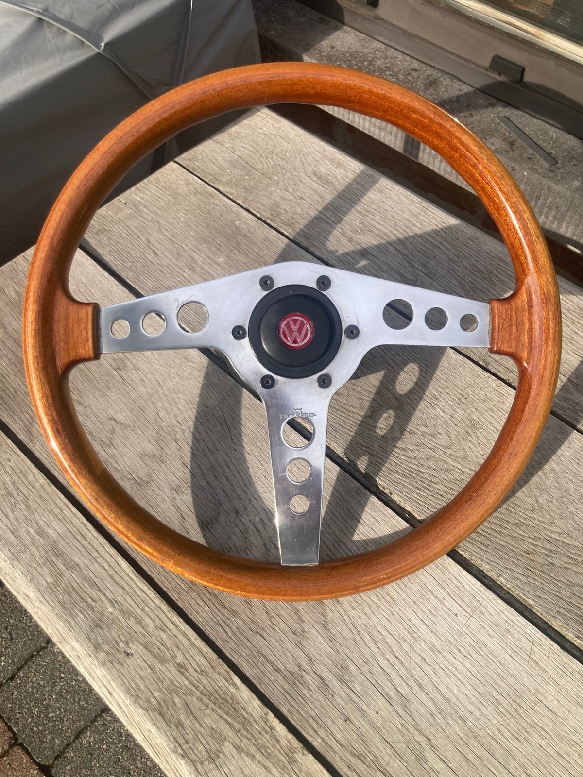 Volant bois et alu, Enlèvement ou Envoi, Utilisé