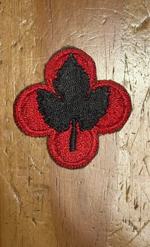 Patch original ww2 43rd infantry division, Enlèvement ou Envoi, Armée de terre, Emblème ou Badge