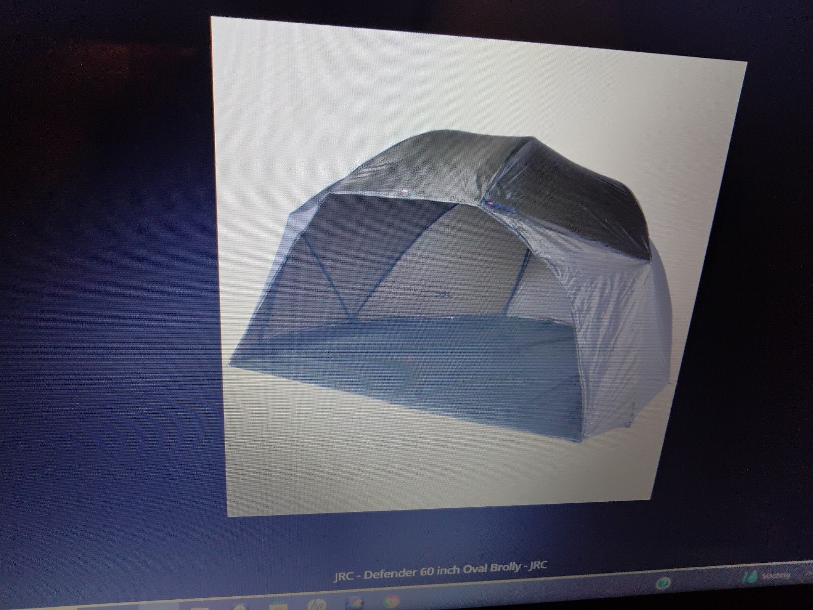 JRC Defender "60" oval brolly ( nieuw ), Enlèvement