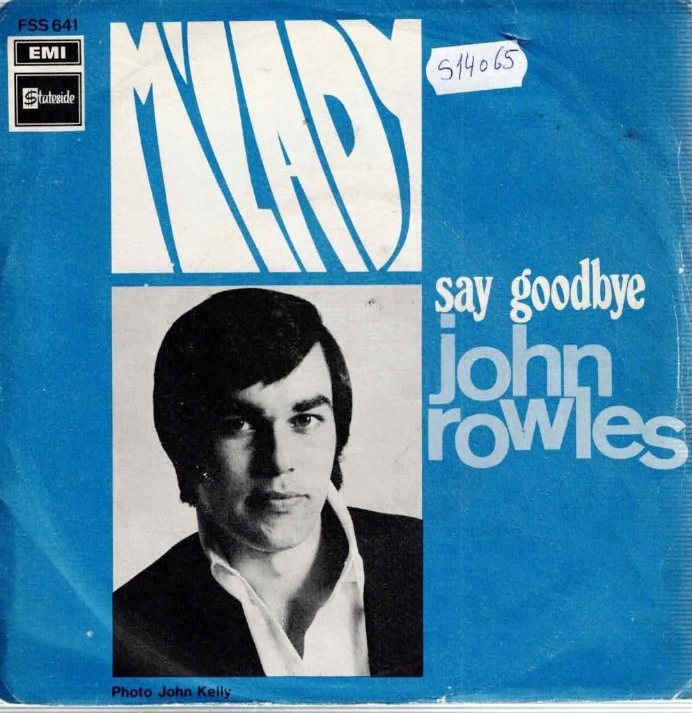 Vinyl, 7"  /  John Rowles – M' Lady, Ophalen of Verzenden, Overige formaten