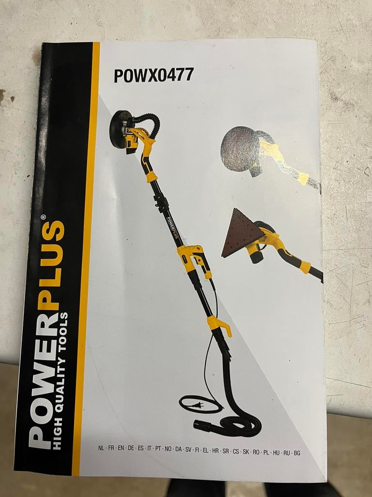 Schuurmachine voor wand & plafond, Ophalen, Gebruikt, 600 tot 1200 watt, Overige typen
