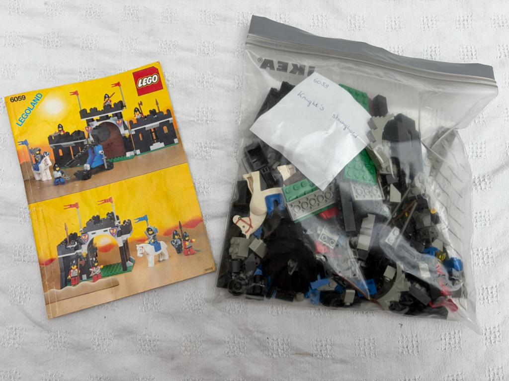 Lego 6059 knight’s stronghold, Kinderen en Baby's, Speelgoed | Duplo en Lego, Ophalen of Verzenden, Zo goed als nieuw, Compleet