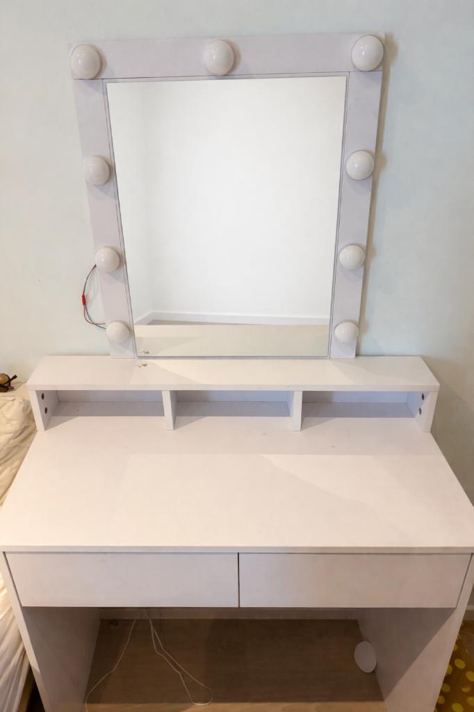 Make up kast, Ophalen, Zo goed als nieuw