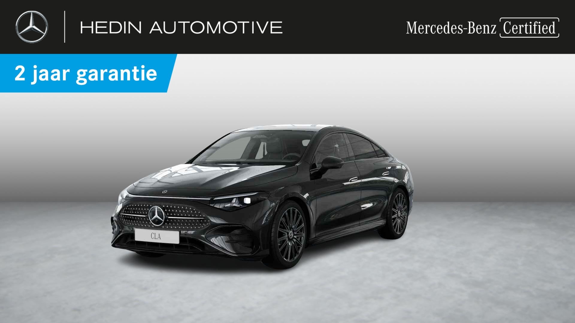 Mercedes-Benz CLA-klasse 200 Coupé AMG Line | Panoramisch D, Stof, Zwart, 4 cilinders, 1586 kg
