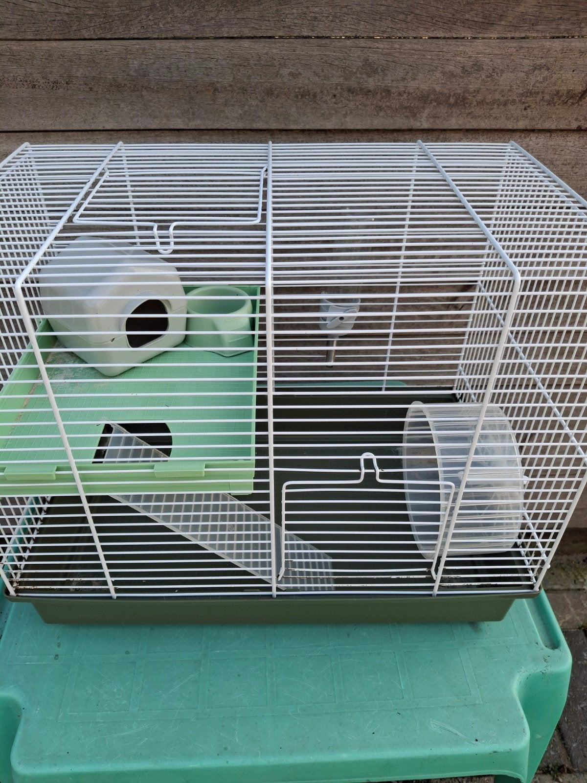 hamsterkooi, Ophalen